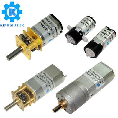 Potente motor de engranajes de empuje de 3.1W DC 0.1-10 Kg.cm Torque Micro motor 3V-12V engranado cepillado/sin cepillado
