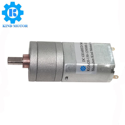 El carbono cepilló esfuerzo de torsión del motor de 12v DC el alto, motor del engranaje de 45g 100 RPM DC