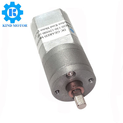 12v DC micro adaptó el motor 20Dx41L 5500 RPM con el eje extendido de 4m m
