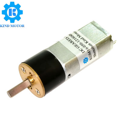 DC cepillado reservado adaptó el motor con el ratio de reducción del 1:360 de la caja de cambios de 16m m