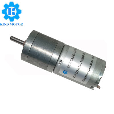 25m m DC micro adaptaron el motor 100 RPM con el eje de 4m m D