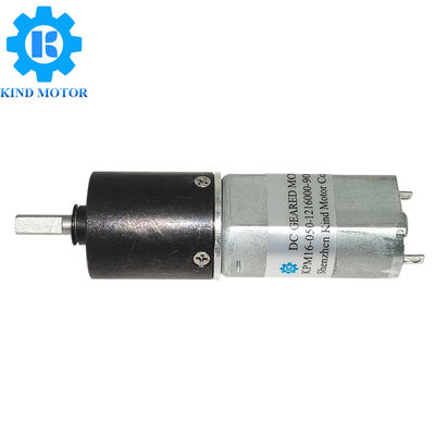 Micrófono 16m m 2kg. Cm 3kg. Motor de la caja de engranajes planetario del cm 60rpm 100rpm DC 6v 12v 24v