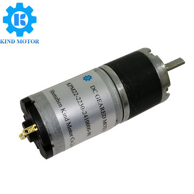Motor de poco ruido del engranaje planetario del micrófono de DC 6v 12v 24v 22m m para los productos inteligentes