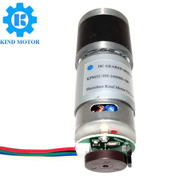Motor bajo del engranaje planetario del alto esfuerzo de torsión micro RPM 22m m 28m m 32m m DC 6v 12v 24v