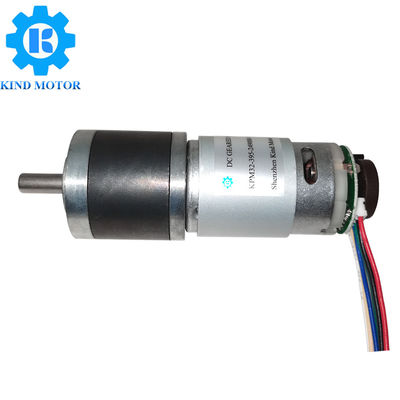 motor DC 6v 12v 24v del engranaje planetario de 32m m Ig32 Pgm32 con el codificador