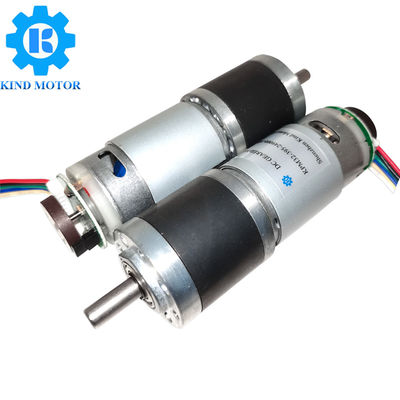 motor DC 6v 12v 24v del engranaje planetario de 32m m Ig32 Pgm32 con el codificador
