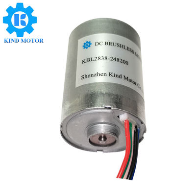 Fábrica sin cepillo del motor de 28m m del diámetro bl2838 de los rodamientos de poco ruido de la C.C. 6v 12v 14.4v 18v 24v