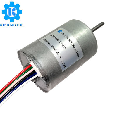 Motor de BL3650 Bldc 12v, pequeño motor sin cepillo de DC 75 vatios