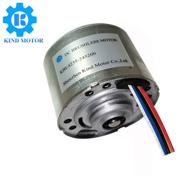 Pequeño 0.1nm 0.2nm 0.3nm 12vdc 24vdc 42m m DC motor sin cepillo del alto esfuerzo de torsión