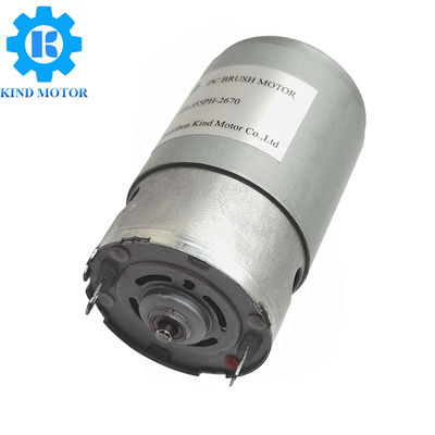 Pmdc se dobla hizo salir los motores del Carbono-cepillo de DC 12v 14.4v 18v 24v RC555 RC-555 del eje de 3.175m m
