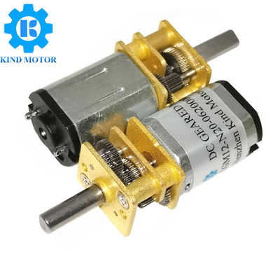 Motor de reducción micro del engranaje de GM12-N20 3v 5v 6v 12v N20 n30 12m m DC