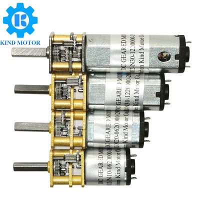 Motor de reducción reservado del engranaje de 12m m ga12-n20 n10 n20 n30 3 3,3 5 6 7,4 12 24 v