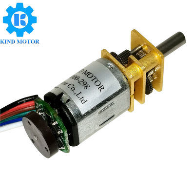 Mini DC 3volt 3.3volt 5volt 6volt 12volt 24volt motor de la caja de cambios de la reducción de N10 N20 N30 con el codificador