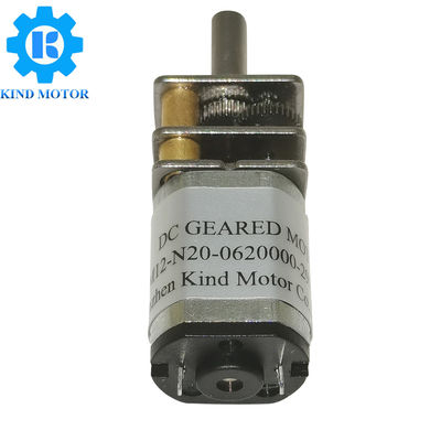 Motor cepillado reducción cuadrada micro 3v-6v del engranaje de Jga12-N20 12m m DC