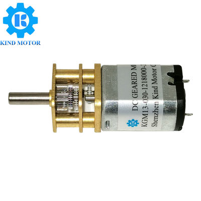 esfuerzo de torsión del pequeño motor del engranaje de 13m m el alto, 26g cepilló el motor 12v de DC