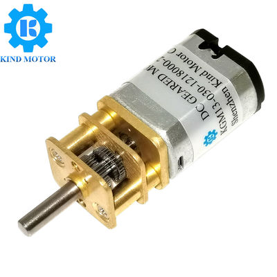 esfuerzo de torsión del pequeño motor del engranaje de 13m m el alto, 26g cepilló el motor 12v de DC