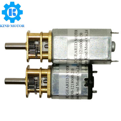esfuerzo de torsión del pequeño motor del engranaje de 13m m el alto, 26g cepilló el motor 12v de DC