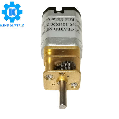 velocidad de acero inoxidable 0.026kg del material 8rpm del motor de reducción del engranaje 12v