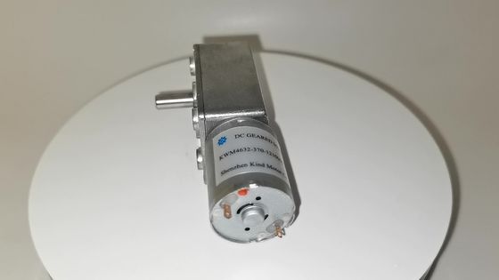 carbono de poco ruido del motor Rs370 del engranaje de gusano de 24V DC cepillado para el aparato electrodoméstico