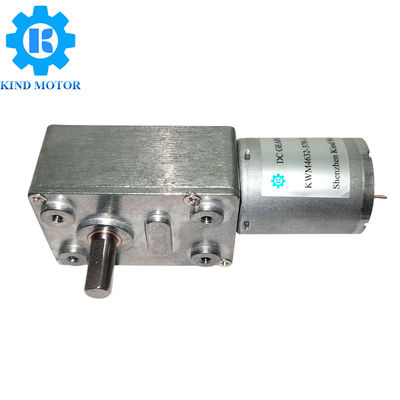 carbono de poco ruido del motor Rs370 del engranaje de gusano de 24V DC cepillado para el aparato electrodoméstico