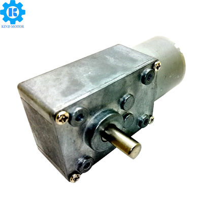 Rotación micro del motor 12v CW del engranaje de gusano de la reducción del engranaje con el eje de 6m m
