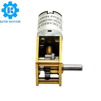El pequeño esfuerzo de torsión 10-6000rpm N30 del motor 12v del engranaje de gusano alto cepilló