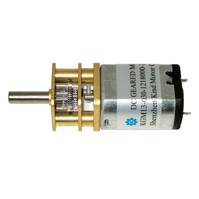 El carbono micro del motor del engranaje de 6volt N20 DC cepilló el imán permanente 60rpm
