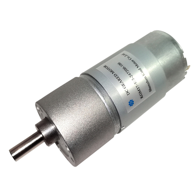 El excéntrico hizo salir el acero inoxidable adaptado de poca velocidad de 12Kg.cm del motor de 37m m