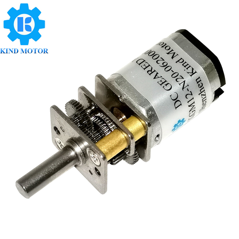 Micro motor de engranajes de CC 1 10-1 1000 relación de engranajes 3V-12V tensión 10-2000 RPM 4 agujeros de montaje