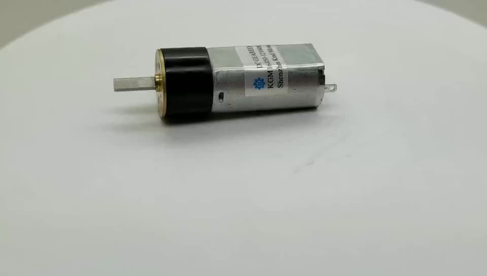 Motor de engranajes micro GM16-050 de alto par de 15.5 mm dc 1.5v-24 voltios con eje en D de 3 mm
