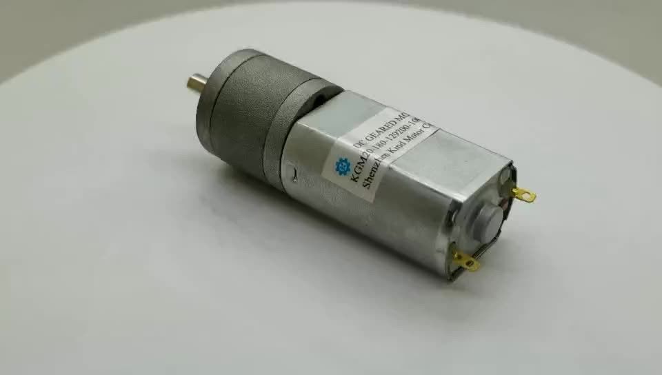 Motor de engranajes micro de alto par GM20-180 de 20 mm dc 3v-24v dc con eje d de 4 mm