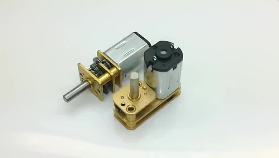 Motor de micro eje paralelo dc 1.5v 3v 3.5v 4.5v 5v 6v 12v n10 n20 n30 gm24-n20va con relación de engranajes 1:50 1:350 1:500 1:1000