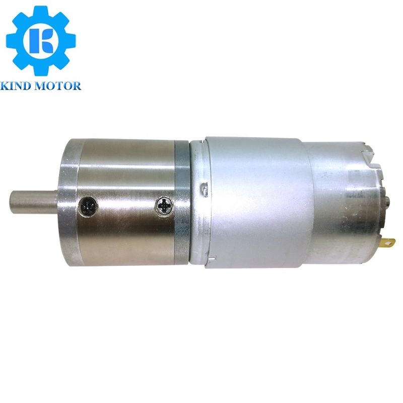 Mejor precio motor de reducción de corriente continua de 12 V a 24 V a baja rpm 40 kg par