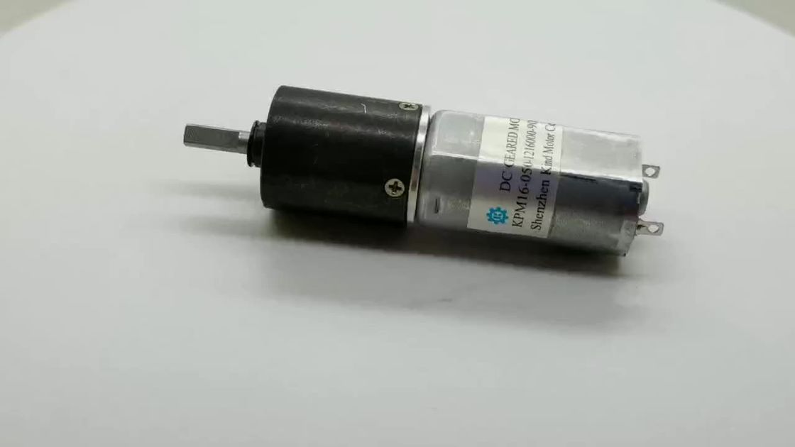 Motor de reducción de engranajes planetarios de 3-24 voltios de alta torsión de baja velocidad micro 16 mm kpm16-050 dc