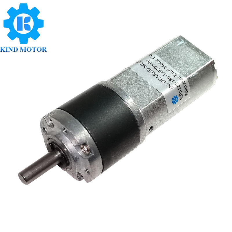Motor de engranaje planetario de alto par con diámetro de baja velocidad de 22 mm dc 3v-24v