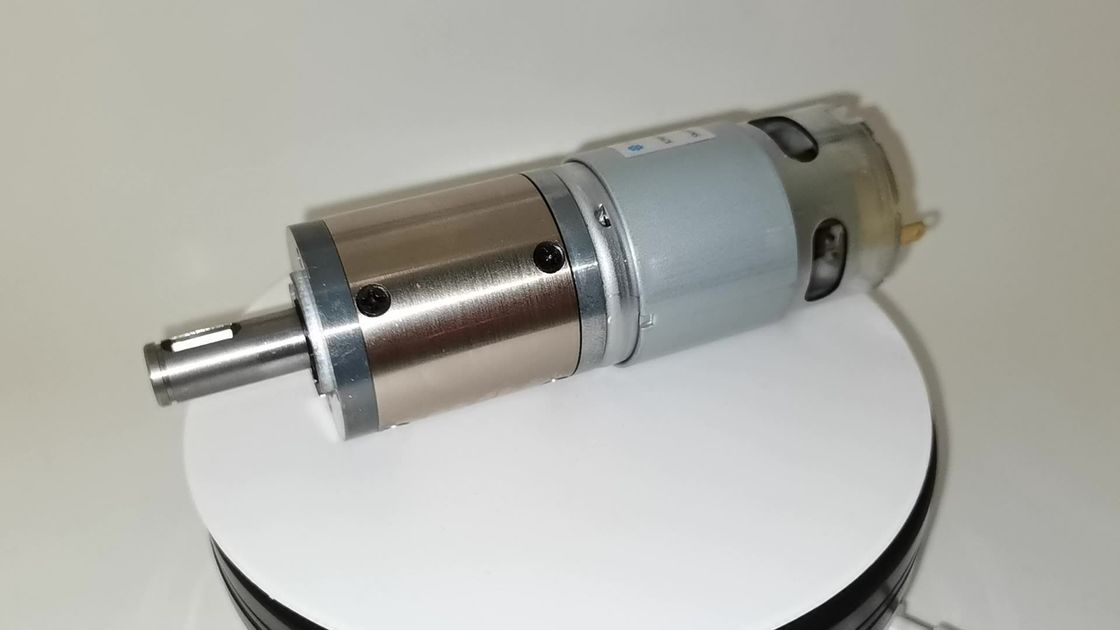 Diámetro de PMDC de alto par 24mm 28mm 32mm 36mm 42mm 45mm dc 6v-50v motor de engranaje planetario de metal 6mm 8mm 10mm 12mm eje