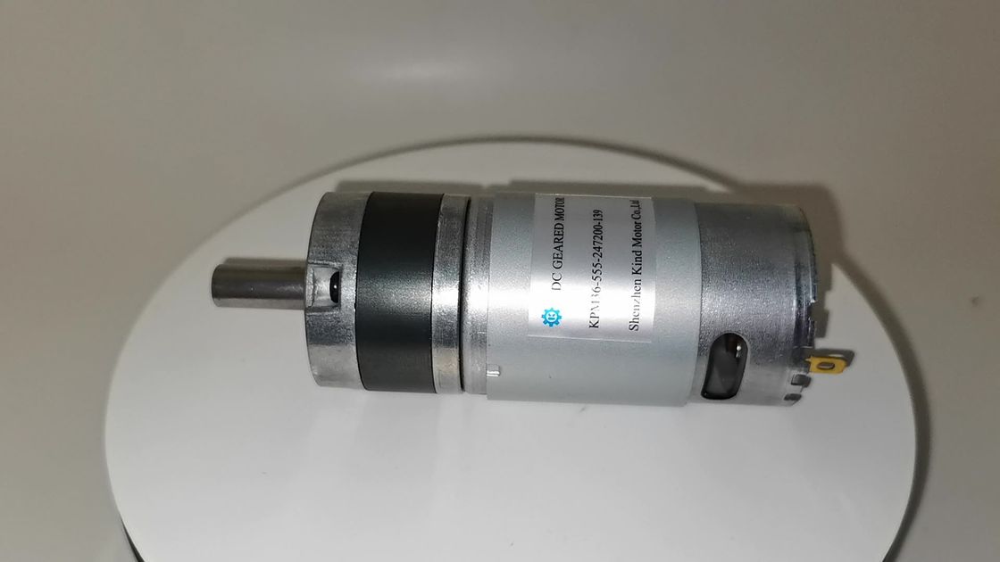 Diámetro de baja velocidad de torsión alta 24 mm 28 mm 32 mm 36 mm 42 mm 45 mm 57 mm motor de engranajes planetarios de metal de 6 V a 50 V