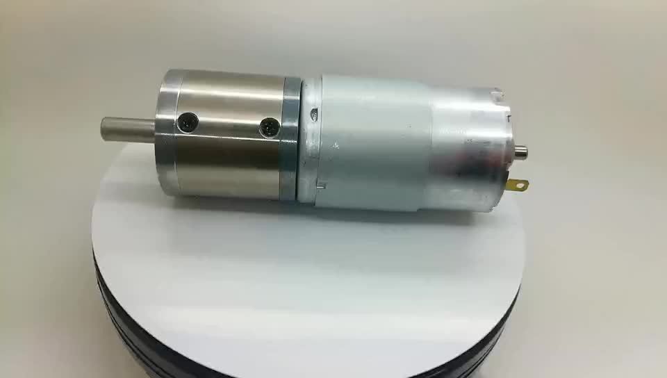 Motor de engranaje de corriente continua de alta velocidad ig42 gm 12 24v 65 rpm 80 rpm 1N-15N