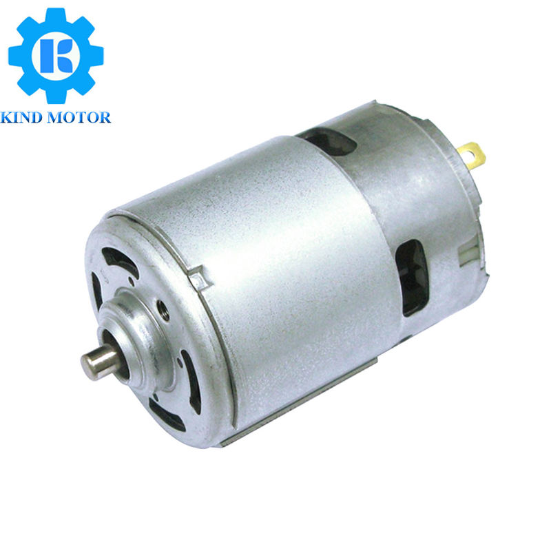 Los rodamientos de los motores de corriente continua más potentes rs 775 rpm de torque alto 12 18v 36 voltios 12000 13000 19000 rpm para cepillos de carbono de cinta de correr