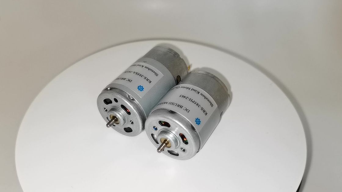 Alta velocidad 13000 rpm 6v 12volt 24v motor de corriente continua cepillado 550