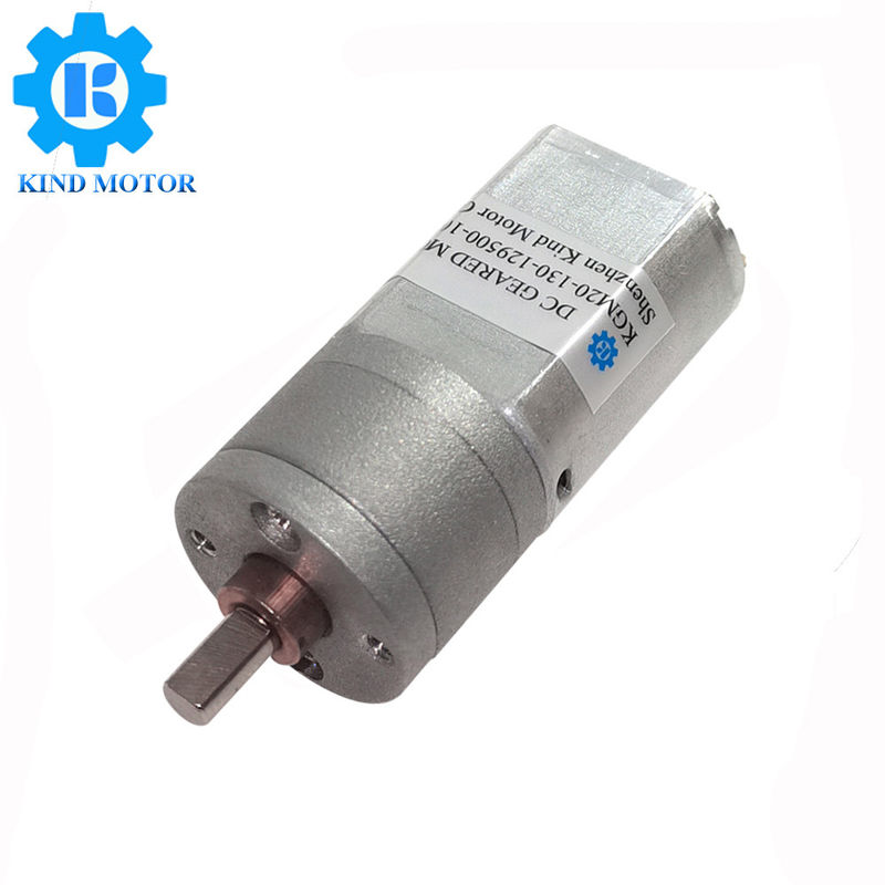 El motor 300 RPM 4000gcm del engranaje del metal 12v DC valoró el esfuerzo de torsión para Multiapplication