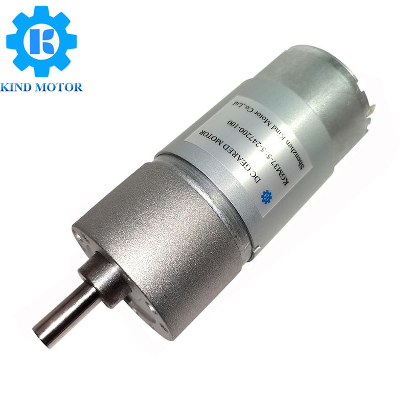 24vdc DC micro adaptó el motor, 10 diámetro del motor 37m m del engranaje de la RPM DC