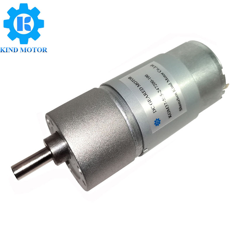 Motor micro del Metal Gear RS385, motor del engranaje de 2 RPM DC con el eje de 6m m D
