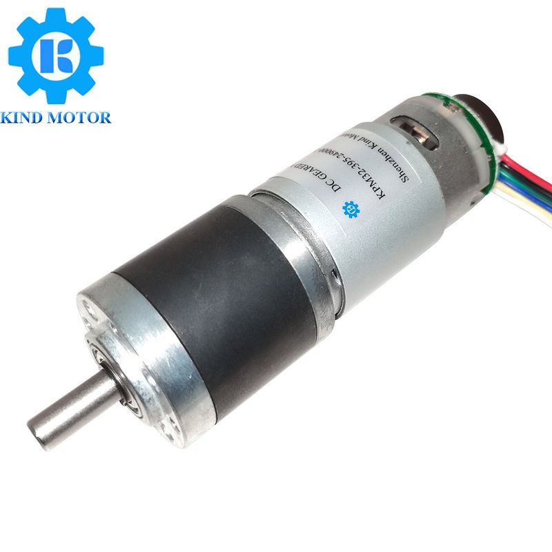 Motor bajo del engranaje planetario del alto esfuerzo de torsión micro RPM 22m m 28m m 32m m DC 6v 12v 24v