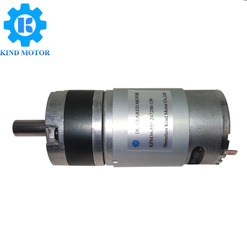 15A 12v cepilló el motor de DC, motor de acero inoxidable 3.5Nm del engranaje de 10 RPM