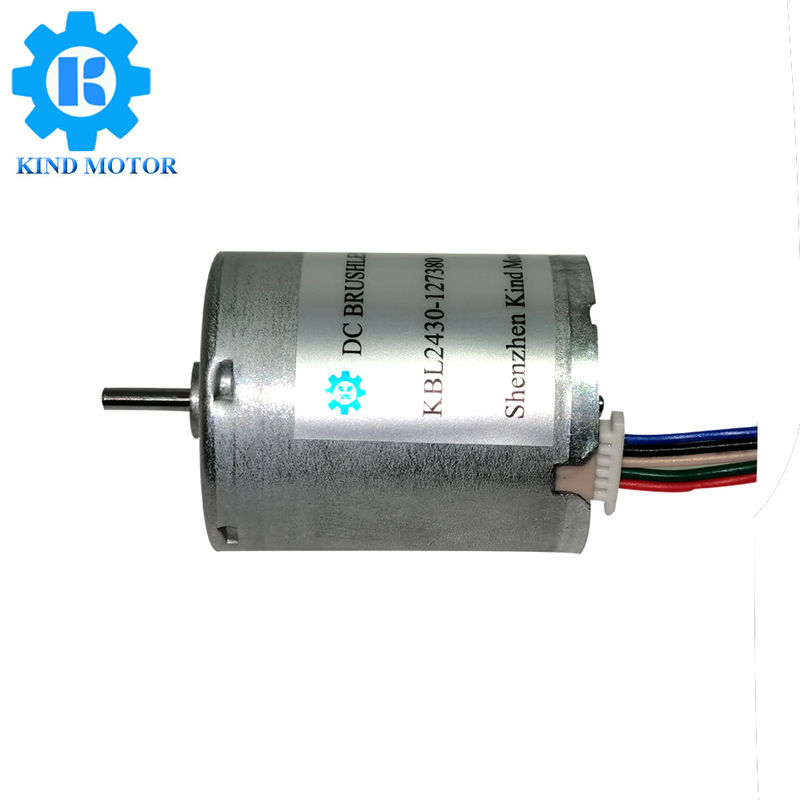 Pequeños motores sin cepillo 6v 8v 9v 12v 18v 24v de la C.C. bl2430 5w 6w 7w 8w 10w del nidec del curso de la vida