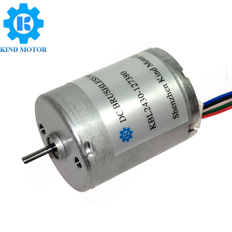 motor sin cepillo 24m m RS370 bl2430 de 2m m de los rodamientos de poco ruido de la C.C. 6volt 12volt 14.4volt 24volt del eje