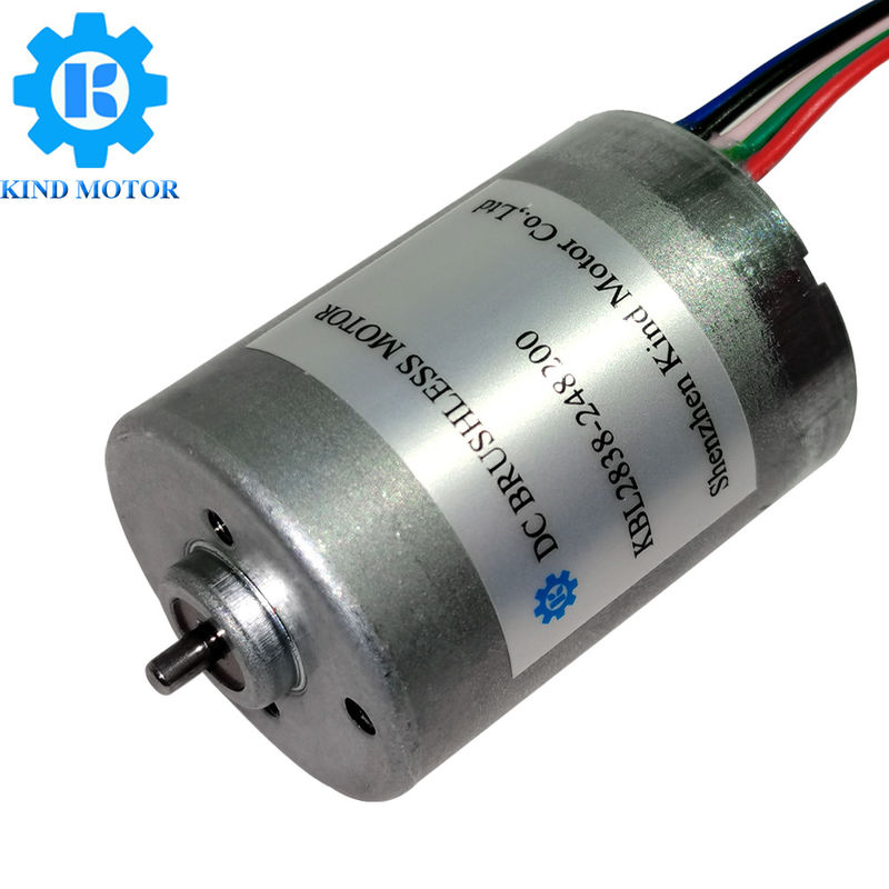 Fábrica sin cepillo del motor de 28m m del diámetro bl2838 de los rodamientos de poco ruido de la C.C. 6v 12v 14.4v 18v 24v