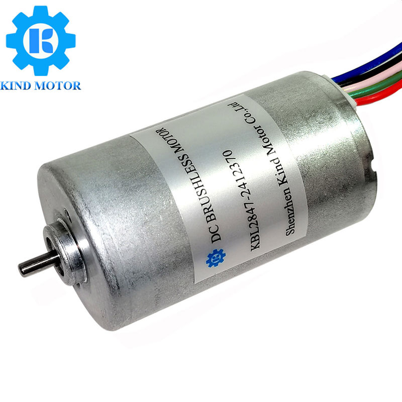 La fábrica suministra el motor sin cepillo de la C.C. 12-24v del bldc de poco ruido del nidec de 28m m el eje de 2.3m m