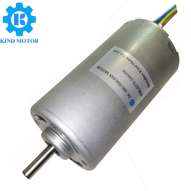 Motor miniatura de BL4275 Bldc, esfuerzo de torsión del motor sin cepillo de 20A 12v DC alto